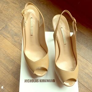 Nicholas Kirkwood platform open toe heels